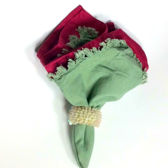 Eight Cloth Napkins - Picture 3 of 6